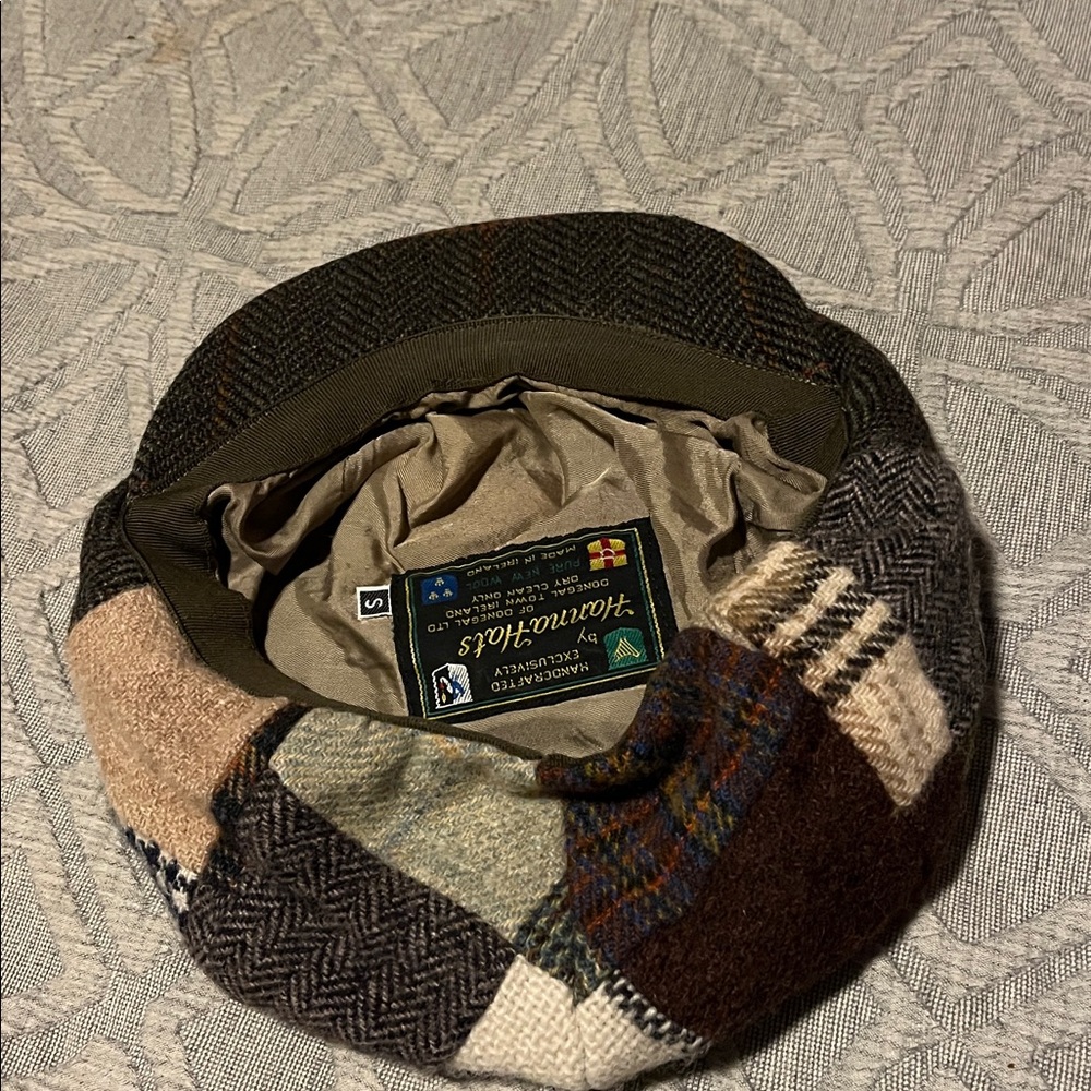Patchwork Flat Cap From Ireland, , Small Size Wom… - image 8